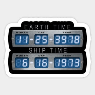 Ship's Chronometer - Icarus #1 Sticker